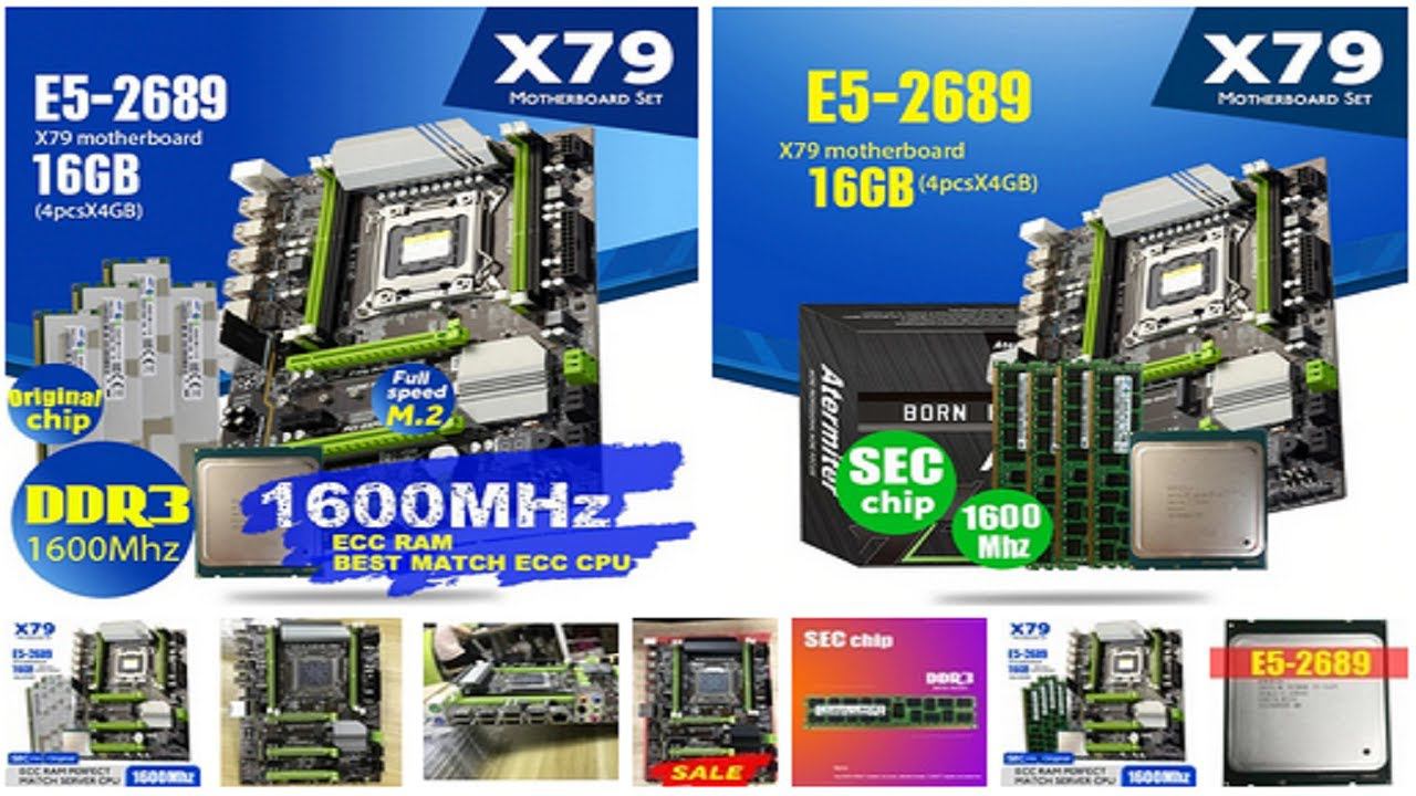 Классический комплект на LGA2011 Atermiter X79 Turbo E5 2689 16 ГБ DDR3 смотреть онлайн