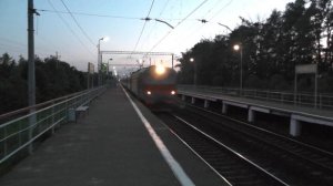 Электропоезд ЭР2Р-7085/ЭР2Т-7167 платформа Сушкинская