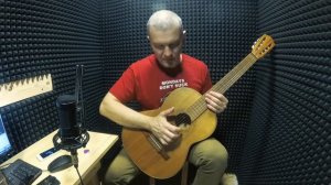 Постановка правой руки на классической гитаре.