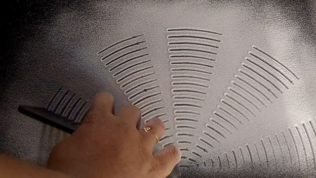 RANGOLI DESIGN PATTERNS USING COMB/ Quilling Fork смотреть онлайн