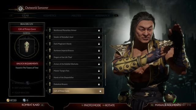 MORTAL KOMBAT 11 Shang Tsung All Skins Customization Gear MK11 смотреть онлайн