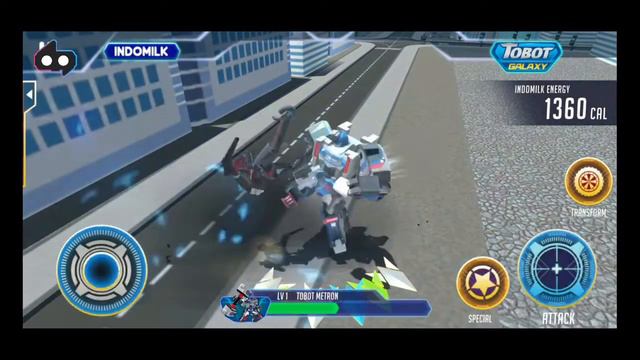 Indomilk Tobot Galaxy - Tobot Athlon Metron