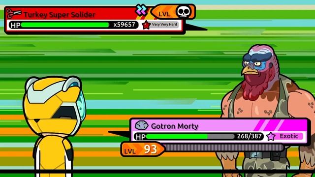 Pocket Mortys Multiplayer - Raid Event Turkey Super Soldier смотреть онлайн