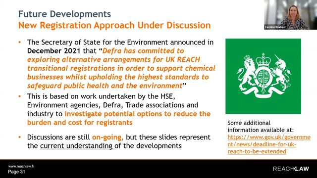 UK Reach What You Need to Know, What You Need to Do, and Future Developments смотреть онлайн