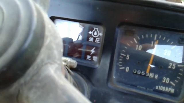 Японский минитрактор янмар Yanmar