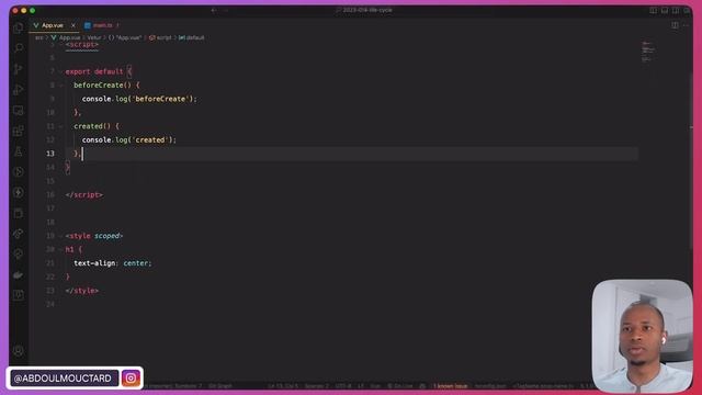 05 - Life Cycle Hooks | Vue.js 3 смотреть онлайн