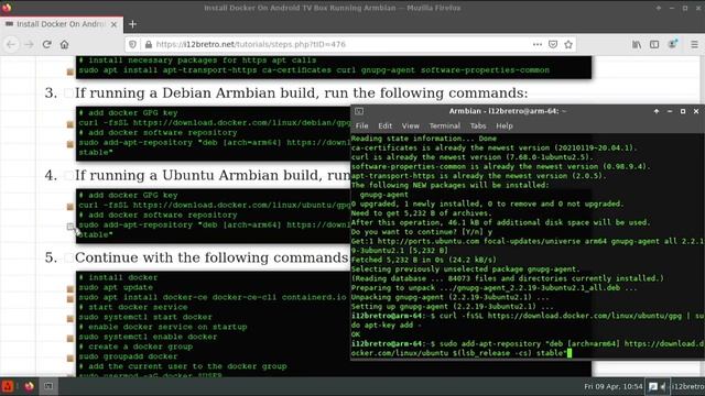 Install Docker On Android TV Box Running Armbian смотреть онлайн