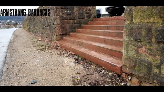 Armstrong Barracks In  Büdingen, Germany - 20.12.2018