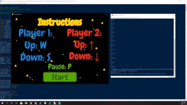 Python PONG Game смотреть онлайн