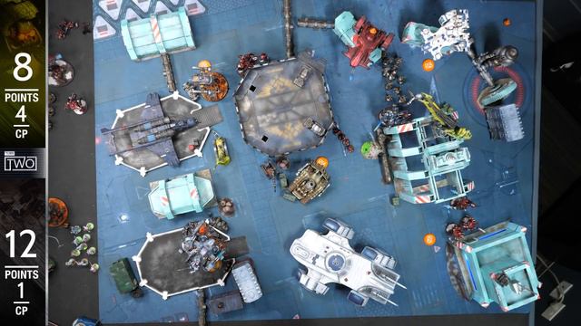 Warhammer 40k in 40m Tau with Kroot versus Chaos with Tyrant! Championship Game 3 of 4 Battle Repor смотреть онлайн