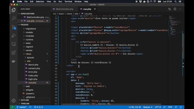 S02 - Tutorial 06 - Parte 04 - Vue devtools, keyups y refs смотреть онлайн