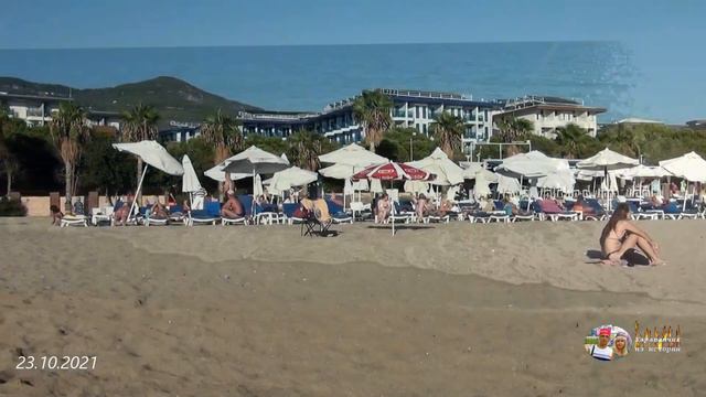 Турция. Аланья. Море, пляж Клеопатры. смотреть онлайн