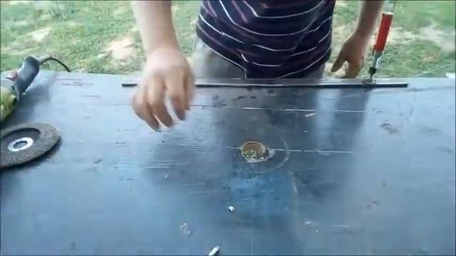 Сверлильный станок из профильных труб. Стойка для дрели. Drilling machine made of profile pipes. смотреть онлайн