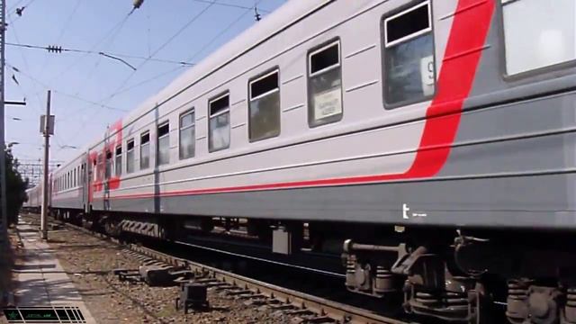 ЭП1М-611 с поездом Москва - Адлер смотреть онлайн