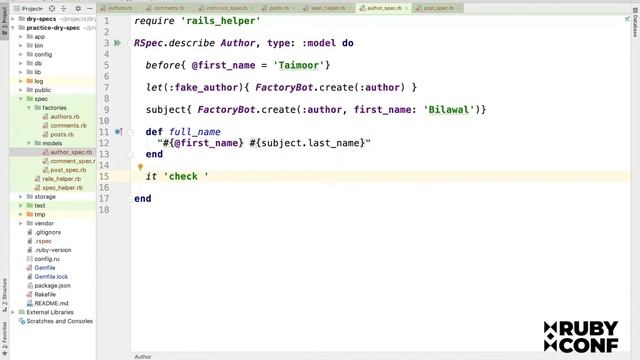 DRY Tests with RSpec | Webinar #3 | RubyConf Pakistan смотреть онлайн