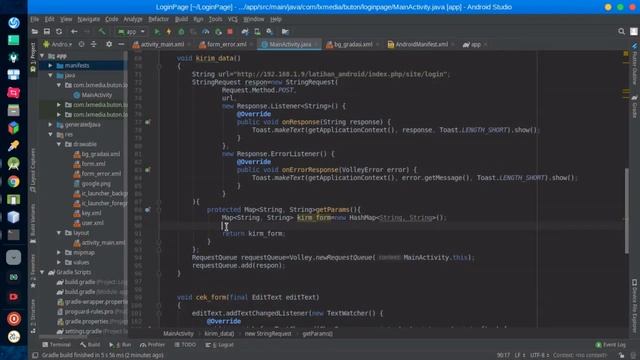 Membuat Validasi Form dan Autentifikasi Login Dengan Android Studio, PHP dan MySQL смотреть онлайн