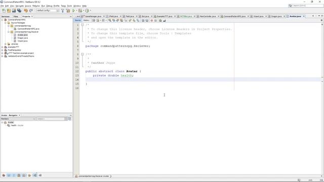 Command Pattern 2/6 - Reciever - (RPG Game) смотреть онлайн