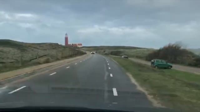 Остров Тексел (Тессел, Texel) зимой. Нидерланды (Голландия)