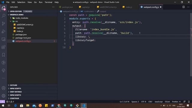 How to Write a JavaScript Library in ES6 using Webpack and Babel смотреть онлайн