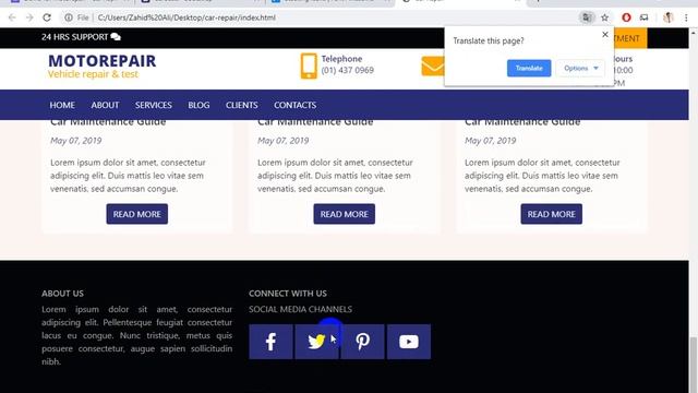14. Bootstrap Template Development by Zahid Ali Siddiqui смотреть онлайн
