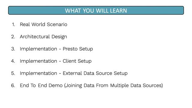 Presto Course on Udemy - "Hands On Presto mastery - Learn by doing!" смотреть онлайн