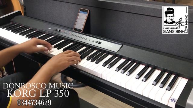 Demo Korg LP 350 смотреть онлайн