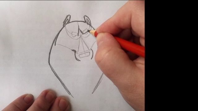 Рисуем волка из маугли смотреть онлайн