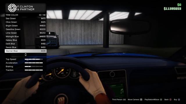 GTA 5 online Comet S2 Cabrio (Porshe 911 Cabriolet) смотреть онлайн