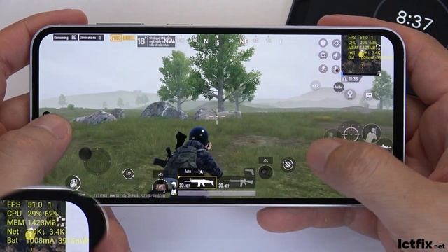 Samsung Galaxy S23 FE PUBG Gaming test | Exynos 2200, 120Hz Display смотреть онлайн