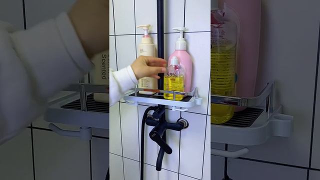 家里的卫生间有花洒的一定要安装上这款#花洒置物架 沐浴露、洗发水都可以放#浴室好物 смотреть онлайн