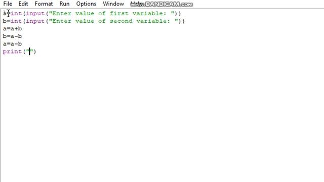 swap numbers without using a temporary variable in python program(in-Hindi) смотреть онлайн