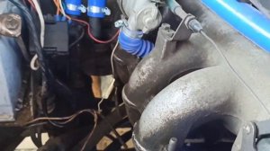 Замена патрубков и помпы на Газели