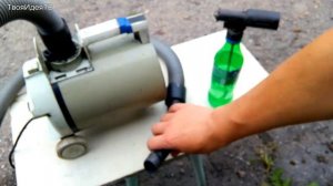 [ИДЕЯ] КРАСКОПУЛЬТ из ПЫЛЕСОСА! Или КОМПРЕССОР своими руками!