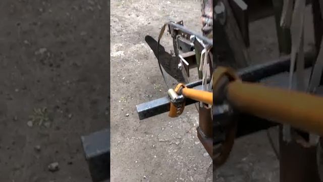 Простая навеска на минитрактор смотреть онлайн