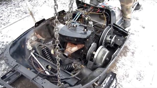 Снегоход Рысь заводка смотреть онлайн