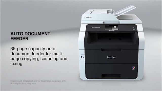 Brother MFC9330CDW High Speed All-in-One Colour Printer with Duplex, Fax and Wi-Fi смотреть онлайн
