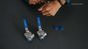 Кран шаровой трехходовой нержавеющий Т и Г порт. Какой выбрать кран?