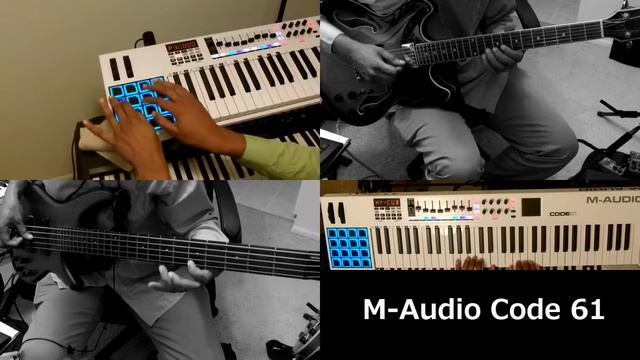 M-Audio Code 61 Drum Pads Performance смотреть онлайн