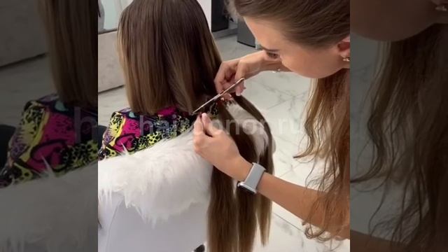 Как самостоятельно срезать волосы. Мы купим Ваши волосы. смотреть онлайн