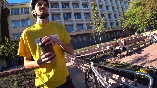 ДЕНЬ ГОРОДА.ПОКАТУХИ В ЦЕНТРЕ.ОПАСНЫЙ ПРЫЖОК НА БМХ? смотреть онлайн