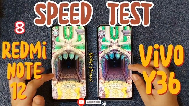 Redmi Note 12 vs. Vivo y36 4g | Speed Test смотреть онлайн