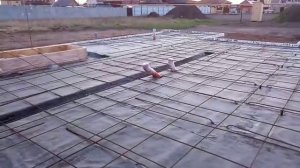 армирование плиты фундамента, перевёрнутая чаша.