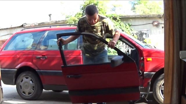 Установка двери на автомобиль за 2 минуты! Простой метод, без помощника. Снятие двери автомобиля смотреть онлайн