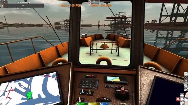 European Ship Simulator ● "ПОСЛЕДНИЙ ДЕНЬ в МОРЕ" смотреть онлайн