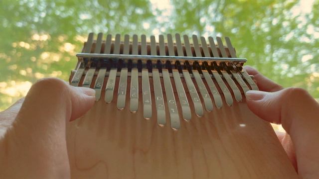 Greensleeves | Kalimba with tabs смотреть онлайн