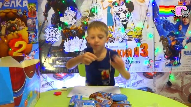 №1. Новогодний Барни. (Приветики для зрителей.) смотреть онлайн