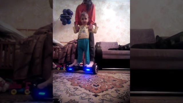 Мой подарунок на день народження!!!!! Гіроборд