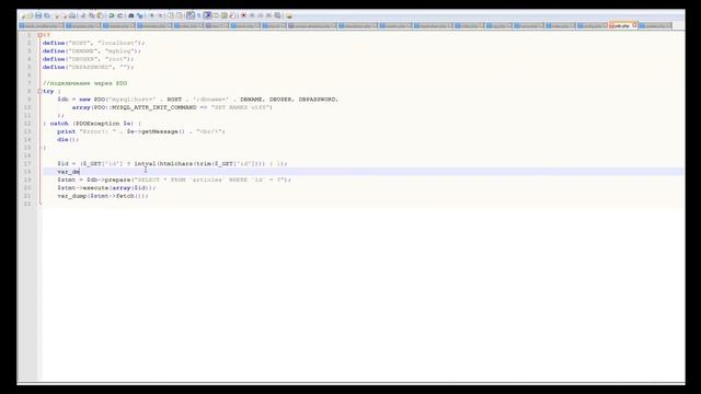 Уроки PHP - 25. PDO и PHP смотреть онлайн
