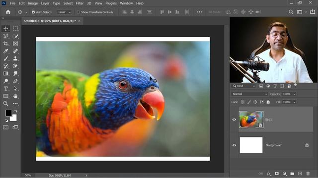 File Menu in Photoshop Part 4 | Difference Between Place Embedded and Place Linked File Class 30 смотреть онлайн