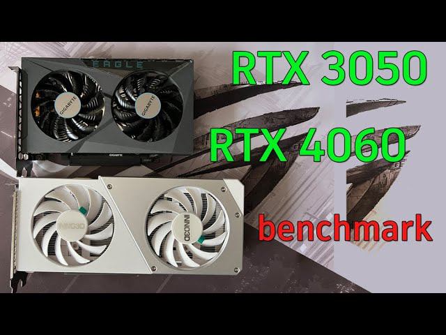 RTX3050 Vs RTX4060 I7 13700K